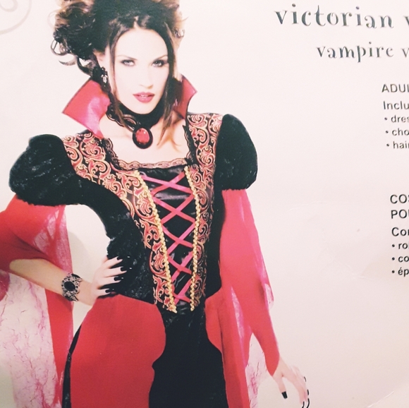 Victorian Vampire Costume - Picture 2 of 4